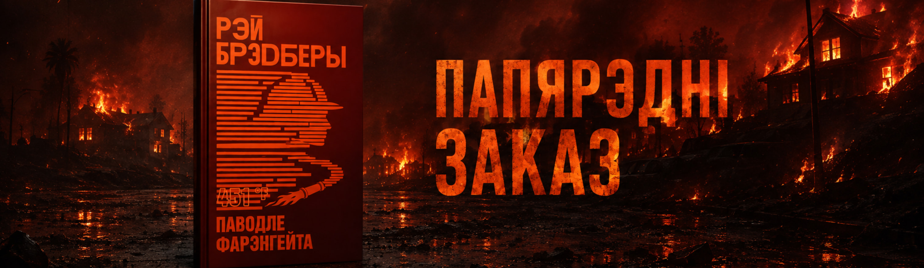Фарэнгейт Папярэдні заказ Knihauka. Беларускія кнігі